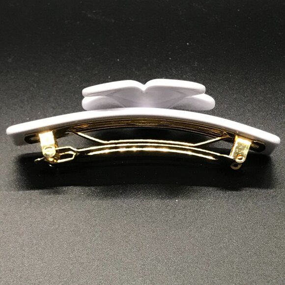 L. Erickson Studded Daisy Barrette - Picture 8 of 14